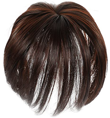 KALLORY Haar-Topper Unsichtbare Echthaar-Topper Mit Clip-In-Topper Wiglets Haarteile Für Haarausfall Deckt Graues Haar Ab