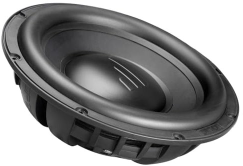 Option AIR-F10 D2 Subwoofer, 25cm, 2+2 Ohm, Doppel-Schwingspule, 300 Watt RMS, Flacher Subwoofer 10 Zoll