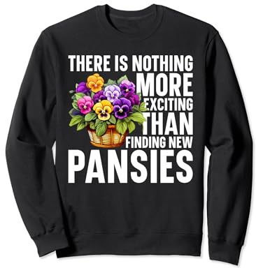 Pansy Flower Seeds Pansy Seeds for Planting Pansies Sweatshirt