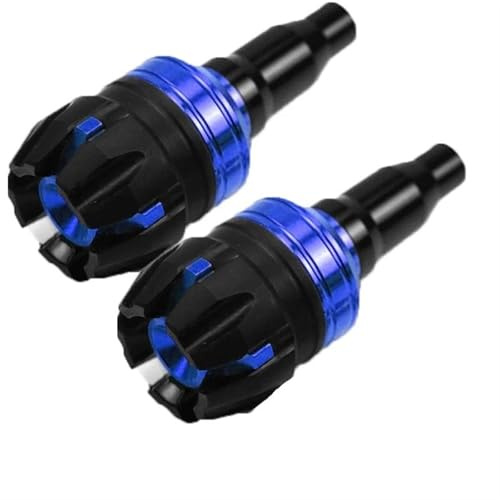 BDDXWSM Sturzschutz Für Motorräder, Rahmengleiter, Crash-Protector, 10 Mm Aluminium, Zubehör Für BMW F800r S1000rr 2022 R1200rs Rahmen-Sturzpads(BLAU)