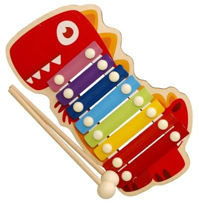Xylophon-Instrument Für Erwachsene Anfänger 8 Noten Musikinstrument Musical Holz Hand Knock Xylophon(A)