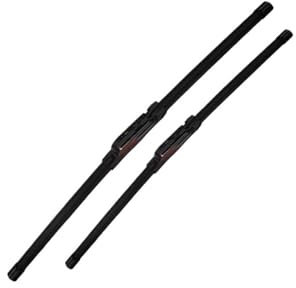 Limpia Parabrisas Para A6 C6 4F 2006-2011 S6 RS6 Escobillas De Limpiaparabrisas Delanteras Accesorios Para Limpiaparabrisas 22”22“ Recambios De Goma De Escobillas Escobillas limpiaparabrisas coche(L