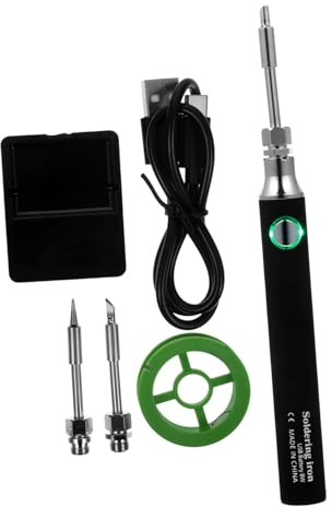 Alipis Saldatore Fili Portatile Saldante Alimentata Tramite Usb Strumento Saldatura Elettrica Bassa Tensione Per Riparazioni e Progetti Fai Da Te