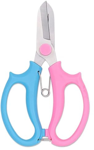 ABNNHK Sécateur pour Fleurs, Herbes, bonsaïs et Ciseaux à Gazon, Ciseaux pour Plantes d'intérieur Haut de Gamme pour Couper Les Fleurs, Outils à ma