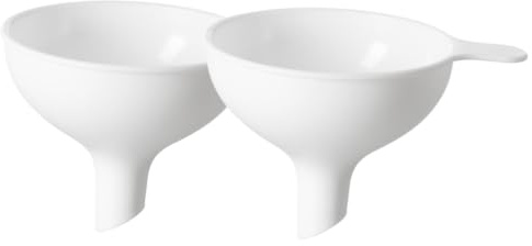 IMIKEYA 2pezzi Imbuto Per Cucina Imbuto Per Erogazione Liquidi Per Riempimento Bottiglie in Plastica Utensile Da Cucina Piccolo Per Trasferimento Liquidi Gadget Portatile Facile Da Usare