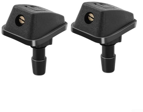 babominimer Lot de 2 buses d'essuie-glace de voiture avec ventilateur réglable à 360 °, matériau ABS imperméable, compatible avec un nettoyage efficace et une meilleure visibilité,