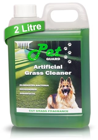 Pet Guard Artificial Grass Cleaner 2L Dog Safe Pet Eliminates Bacteria Deod | Pet Guard's Artificial Grass Cleaner is an all-in-one cleaning solution designed to eliminate bacteria, deodorise, and disinf