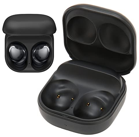 Kabellose Ersatz-Ladehülle Kompatibel mit Galaxy Buds Pro, Schützende Ersatzladehülle für Galaxy Buds Pro (nur Ladegerät) (Schwarz)