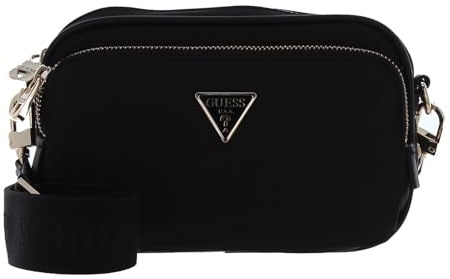GUESS Eco Gemma Mini Crossbody Camera Bag Black