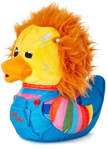 TUBBZ Chucky Collectable Rubber Duck Plushie - Official Chucky Merchandise - Horror Film Soft Toy