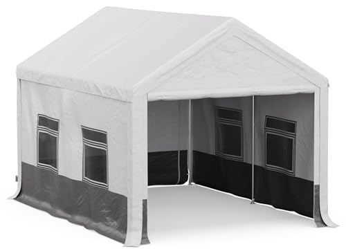 Blumfeldt Partyzelt - 3x4m, Festzelt mit Seitenwänden,Wetterfestes Gewebe, Stabiles Stahlrahmen,Einfache Montage