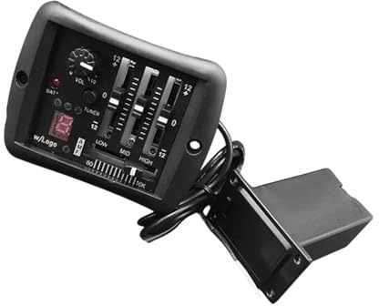 Tonabnehmer für Akustikgitarren 4-Band-Preamp für Akustikgitarren Tonabnehmer Zubehör