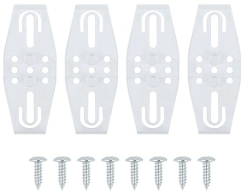 Lumi Zenva® Kennzeichenhalter 4X TÜV Zertifiziert, Rahmenlos Transparent Kennzeichenhalter für Autos & Motorräder Nummernschildhalter Kfz, Kennzeichenhalterung mit Einrastsystem, robust & UV-beständig