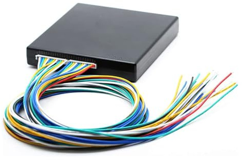 24 cell 4A lithium battery active equalizer, suitable for lithium polymer batteries in car audio systems, compatible with NCM, LFP, and LTO batteries.