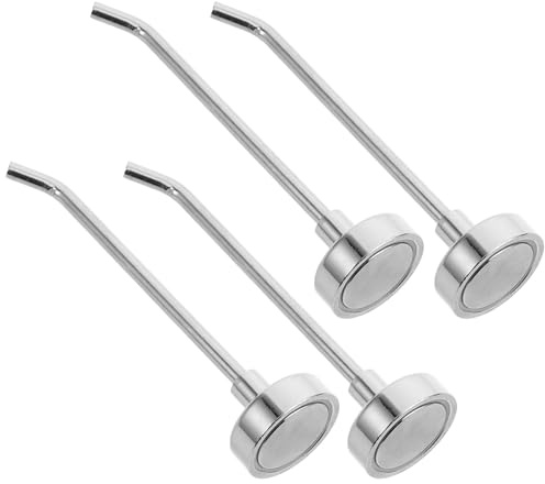 DEARMAMY 4pezzi Ganci Magnetici per Cucina Ganci Magnetici da Parete Angolo per Utensili in Metallo Organizzazione Rapida su Superfici Metalliche