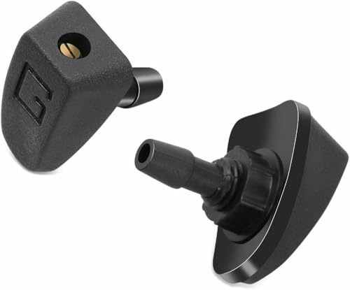 2 Stück Scheibenwaschdüse für Peugeot 308, 207, 208, 206, 3008 und Citroën C3, C4 und C5 (Ersatzteil)