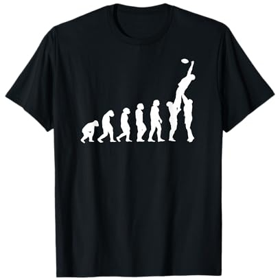 Rugby Evolution: vom Affen zum Rugbyspieler Line-Out Edition T-Shirt
