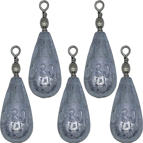 Paradox Fishing Birnenblei Sets 5X 30g I Blei Angeln Grundblei Angeln Set Blei Angel Gewichte Angelzubehör