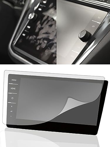 DISSKIN® Displayschutzfolie für Volkswagen Discover Media & Pro Display - selbstheilend durch Wärme, Matt, antibakterielle Beschichtung, Anti-Fingerabdruck (Kompatibel zu VW Tiguan Discover Pro)