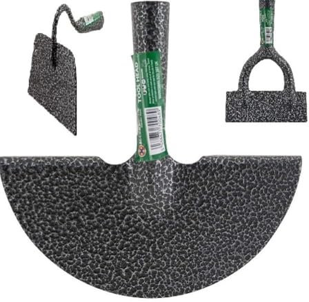 Set Of 3 Hoe Heads - Heavy Duty Garden Tool Accessories | Dutch, Draw, & Edge Hoes, Outdoor Gardening Tools | Weeding Soil Digging | Replacement Heads