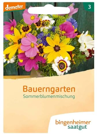 Bingenheimer Saatgut Bauerngarten, Sommerblumenmischung (2)