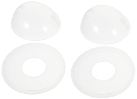 HOMOBABE 2 Pièces Récupérateur De Lait Maternel Anti-fuite Silicone Lot De Récipients à Lait Outils De Collecte