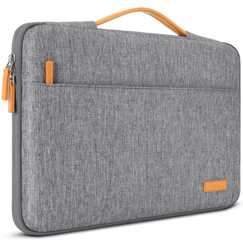 DOMISO Laptoptasche für 13 Zoll MacBook Air M5 2026/M4/M3/M2/M1,MacBook Pro | Wasserdichte Laptophülle MacBook Tasche Laptop Hülle Case mit Griff für MacBook Air,MacBook Pro M2/M1,Surface Pro,Grau