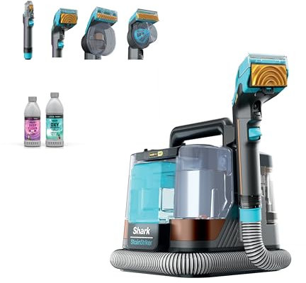Shark, Limpiador portátil de alfombras, alfombras y tapicería para mascotas, PX251, StainStriker con tecnología HairPro