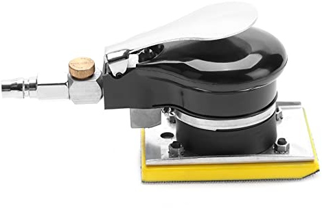 Pulidor Vibratorio Neumático de 71 * 100mm para Piedra y madera: Herramienta Neumática para Esmerilado y Acabado, Diseño Eficiente y Compacto