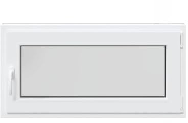 Fenêtre de sous sol> 100 x 50 cm oscillo battante DIN droite anthracite