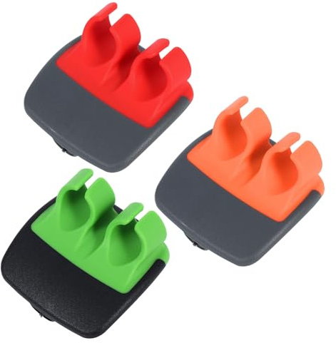 TOGEVAL Pelador De Patatas y Frutas De Acero Inoxidable 3 Piezas, Tamaño Mediano, Herramienta Para Pelar Dedos, Resistente y Seguro Para Manos Artríticas, Uso Doméstico y Cocina Profesional