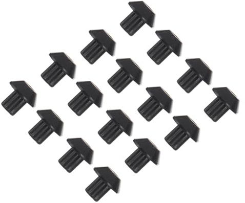 GARVALON 48PCS Rubber Burner Grate Feet Compatible with Wbk Gas Range Stove Replacement Parts Cooktop Grate Rubber Feet for Stable Pan Support