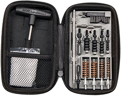 Smith & Wesson Unisex Erwachsene Compact Cleaning Kit Reinigungsset Pistole, Schwarz, One Size