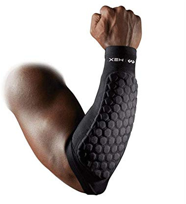 McDavid HexPad Armstulpe 6500 Power Shooter, Schwarz