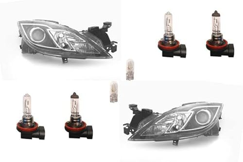 Johns, Scheinwerfer Halogen passend für Mazda 6 GH 08/07-04/10 Leuch. Satz Links Rechts
