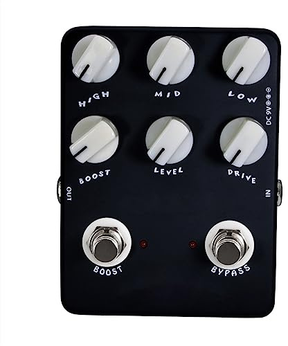 Gitarreneffekte Verzerrungsgitarreneffektpedal High Gain Overdrive True Bypass Gitarrenteile Und Zubehör