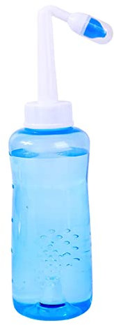 Neti Pot, Kit di Risciacquo Nasale Detergente Per Lavaggio Nasale, Flacone Per Risciacquo Nasale da 300 Ml Detergente Per Sistema di Irrigazione Nasale Per Uso Alimentare Per Bambini Adulti