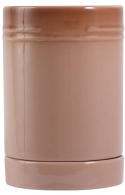 Porta utensili da cucina in ceramica di grande capacità per bancone da cucina con vassoio di scarico, organizer stabile per pittura sfumata