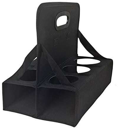 Drink Cup Carrier Glass Holder Reusable Foldaway Great for Outdoor Events