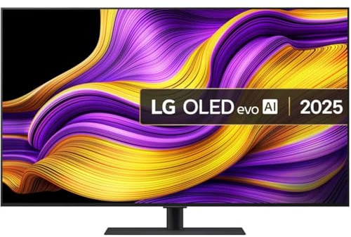 LG 65-Inch OLED evo AI G5 4K Ultra HD HDR Smart TV, WiFi, Bluetooth, 2025 Model, Stand Version (alpha 11 AI Processor Gen2, 100% Colour Volume, AI Picture Pro, 120Hz Refresh Rate, Dolby Atmos)