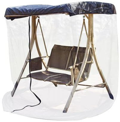 Renopfect Zanzariera da Esterno - Rete con Zip Aperta - Protettore Leggero E Robusto Per Recinzione Adatto A Cortile Garage Giardino Anteriore Balcone Casa