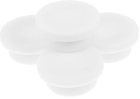 GALPADA 4 Pcs Rubber Sink Overflow Cover Easy to Install Drain Protection for Bathroom Washbasin Stylish Design Durable Overflow Plugs for Homes and Hotels