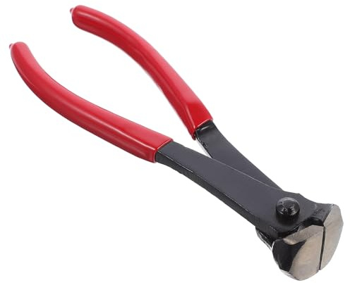 Alipis Tragbarer Edelstahl Saitenschneider Zange für Gitarrenbauer Kompakter Seitenschneider zum Gitarrensaiten Wechseln Zufällige Farbe