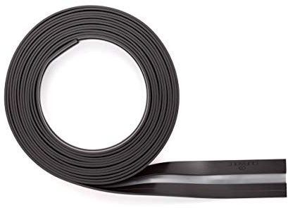 Durable Magnetleiste Durafix Roll 5 m, selbstklebende Leiste zum magnetischen Einklemmen von Dokumenten, individuell zuschneidbar, silber, 470823