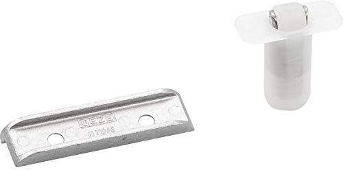 GEZE 17464 Rollenschnapper verstellbar, Kunststoff, Weiß
