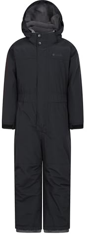 Mountain Warehouse Cloud Kids Waterproof All in 1 Snowsuit Black 2-3y