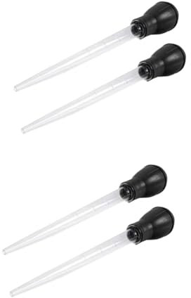BESPORTBLE 4pcs Aquarium Cleaning Tool Fish Tank Pipette Aquarium Waste Remover for Water Change High Transparency