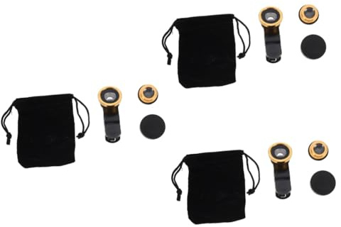 Angoily 6sätze Smartphone Kamera Fisheye Weitwinkel Und Makrolinse Für Landschafts Und Blumenaufnahmen Universeller Clip Für Einfache Anwendung Für Kreative Fotografie