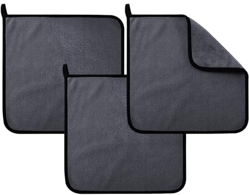 TYXHXTF Unidades Toalla Secado Coche, Toallas de Limpieza de Microfibra Extra Gruesas, Microfibra Ultra Suaves Y Absorbentes, Bayeta Microfibra Sin Pelusas para La Limpieza De Coches Y Motocicletas
