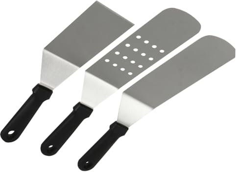 Mikinona Pizza-transfer-schieber-spatel 3-teiliges Edelstahl-set Hitzegriff Zum Backen Und Kochen